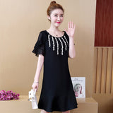 Plus-Size Embellished Shift Dress 570006765851#3839532054957 570006765851#3839532054958 570006765851#3839532054959 570006765851#3839532054960 570006765851#3839532054961 570006765851#3839532054962