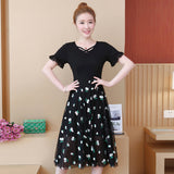 Plus-Size Floral Bottom Chiffon Shift Dress 569763949092#3667914704630 569763949092#3667914704631 569763949092#3667914704629 569763949092#3667914704634 569763949092#3667914704632 569763949092#3667914704633