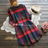 Plaid Shift Dress 537408341761#3506703526649