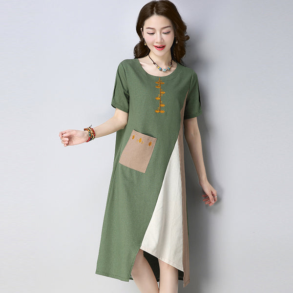 CNY Linen Dress Sets