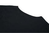 Oversize Embroidery Top Dress [Pre-Order] Color:  Black - One Size