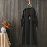 CNY Oversized Ethnic Style Cheongsam Dress [Pre-Order] Color: Green/Black/Blue/Red - One Size 576286877774#3959590598121