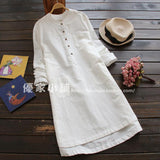 Casual Buttoned Top Dress 525897765228#3776169478169