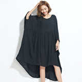 Oversize Irregular Flare Dress