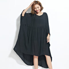 Oversize Irregular Flare Dress