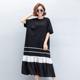 Oversized Flare Hem Dress