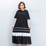 Oversized Flare Hem Dress