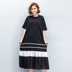 Oversized Flare Hem Dress