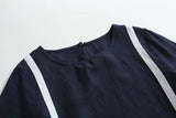 Short-Sleeved Mini Dress
