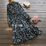 Floral Printed Shirt Dress 564692686098#3734956974088