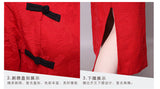 CNY Retro Style Jacquard Cheongsam Dress