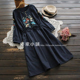 Retro Embroidery Dress 563264952873#3762377947002