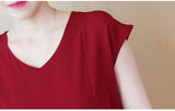 Plus-Size Dropped Waist Dress