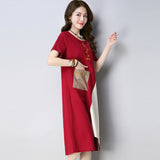 CNY Linen Dress Sets