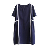 Short-Sleeved Mini Dress