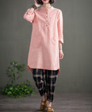 Casual Buttoned Top Dress