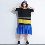 Oversize Flare Hem Dress [Pre-Order] Color:  Black - One Size