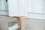 Oversize Irregular Flare Hem Dress [Pre-Order] Color:  Blue - Size: M-XL