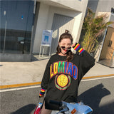 Oversize Graphic Printed Top Dress [Pre-Order] Color:  Black - Size: M-XL