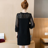 Plus-Size Embellished Shift Dress