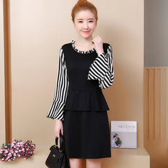 Plus-Size Peplum Dress 564138407197#3558478628944 564138407197#3558478628942 564138407197#3558478628943 564138407197#3558478628940 564138407197#3558478628941 564138407197#3558478628939