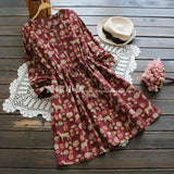 Buttoned Down Printed Dress 545392181236#3290717664005