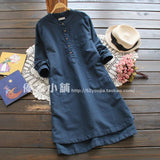 Casual Buttoned Top Dress 525897765228#3776169478170