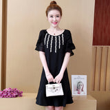 Plus-Size Embellished Shift Dress