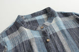 Buttoned Down Plaid Dress