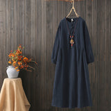 CNY Oversized Ethnic Style Cheongsam Dress [Pre-Order] Color: Green/Black/Blue/Red - One Size 576286877774#3959590598123