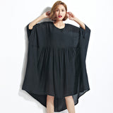Oversize Irregular Flare Dress