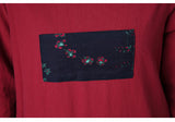 CNY Retro Style Ethnic Patches Dress
