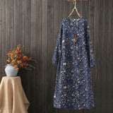 CNY Oversized Ethnic Style Embroidered Dress [Pre-Order] Color: Green/Blue - One Size 576279925826#3961154135736