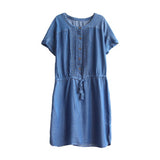 Buttoned Down Shirt Dress