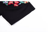 Oversize Embroidry Top Dress [Pre-Order] Color:  Black - One Size