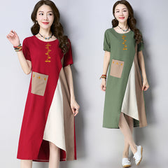 CNY Linen Dress Sets