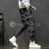 Casual Cargo Jogger Pants [Pre-Order] Color: Gray/black/purple - Size: M-5Xl