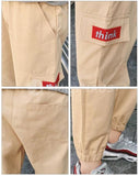 Casual Jogger Pants [Pre-Order] Color: Gray/black/brown - Size: M-5Xl