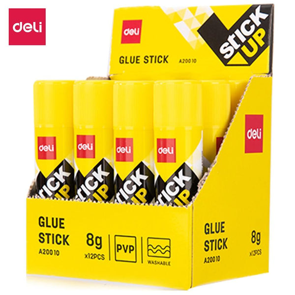DELI Glue Stick EA20010 Solid Glue 2PCS/Lot  8g PVP Soid Glue Stick PVP strong adhesive School Office supplies