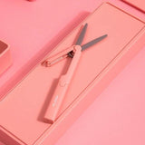 Kawaii Foldable Mini Scissors Creative Solid Color Knife Paper Cutting Stationery Kid Student DIY Hand-cut Tool School Supplies
