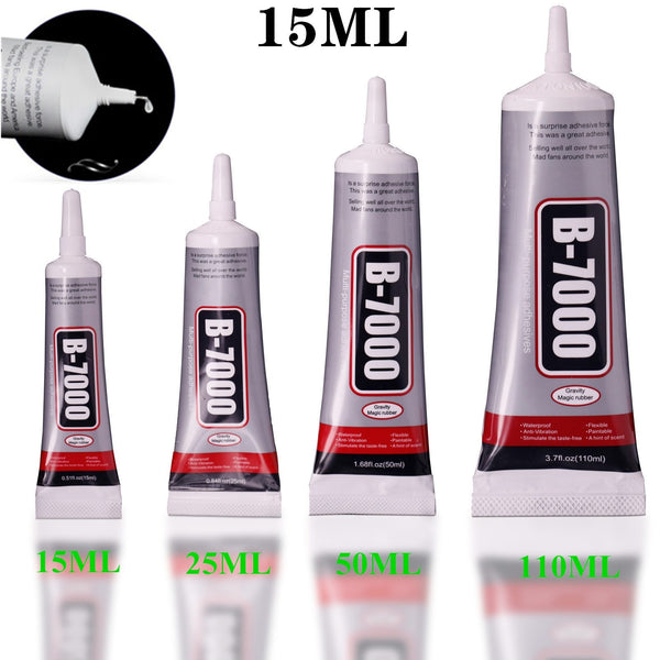 15ml b7000 mobile phone tactile display glue b-7000 glass phone repair point diamond jewelry glue