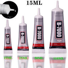 15ml b7000 mobile phone tactile display glue b-7000 glass phone repair point diamond jewelry glue