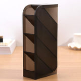 1PC Multi-Function 4 Grid Desktop Pen Holder Office School Storage Case Made By Eco-Friendly Desk Pen Pencil Organizer
