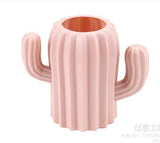 Pen holder creative student stationery Desktop cactus desk multifunction storage box PE Pen container brush pot office supplies