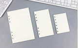 6-ring  transparent A6 A5 planner binder Spiral Personal Bullet Journal clear Shell