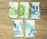 6-ring  transparent A6 A5 planner binder Spiral Personal Bullet Journal clear Shell