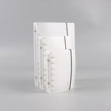 6-ring  transparent A6 A5 planner binder Spiral Personal Bullet Journal clear Shell