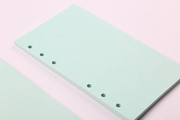 6-ring  transparent A6 A5 planner binder Spiral Personal Bullet Journal clear Shell
