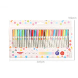 3pcs or 5pcs/set zebra mildliner color Japanese stationery double headed fluorescent pen  hook pen color Mark pen kawaii