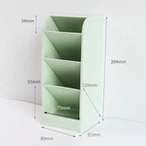 Sharkbang Kawaii Large Capacity Desk Pen Holder Pencil Makeup Storage Box Desktop Organizer Stand Case School Office Stationery